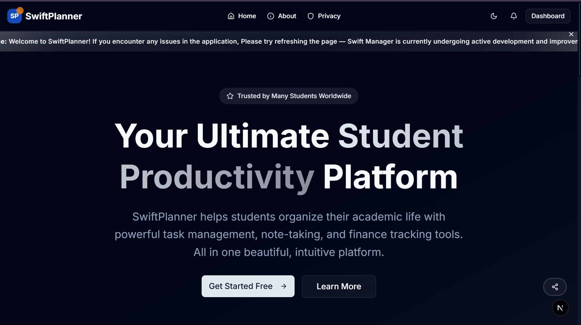 Swift Planner