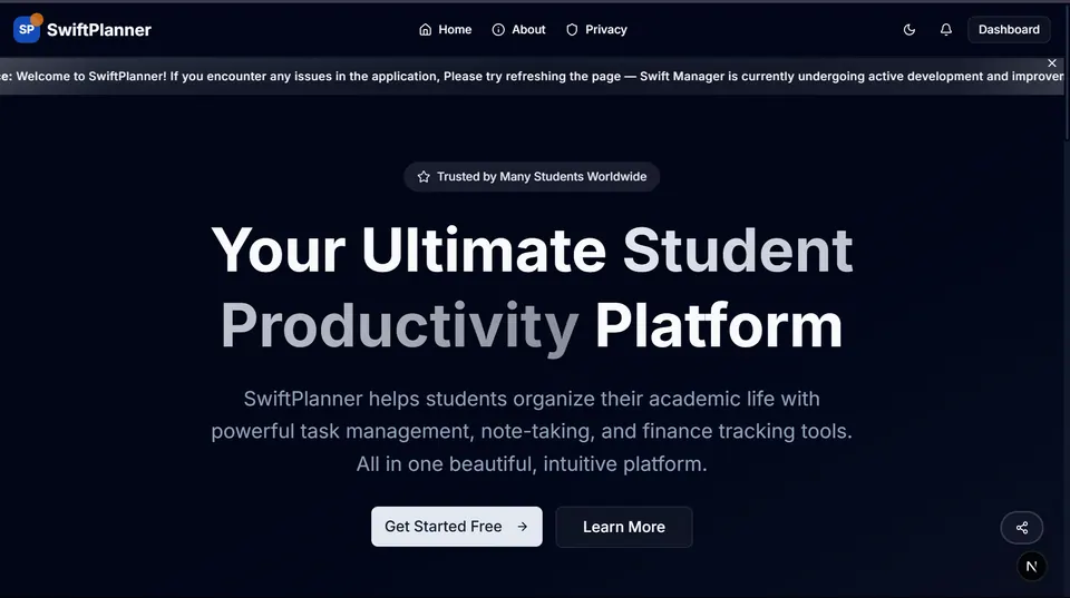Swift Planner